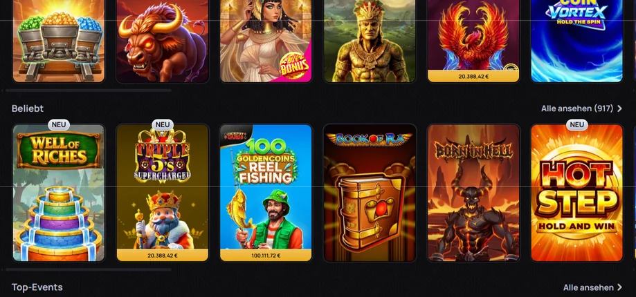 Browse beliebte Spiele